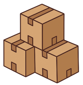 3 Boxes